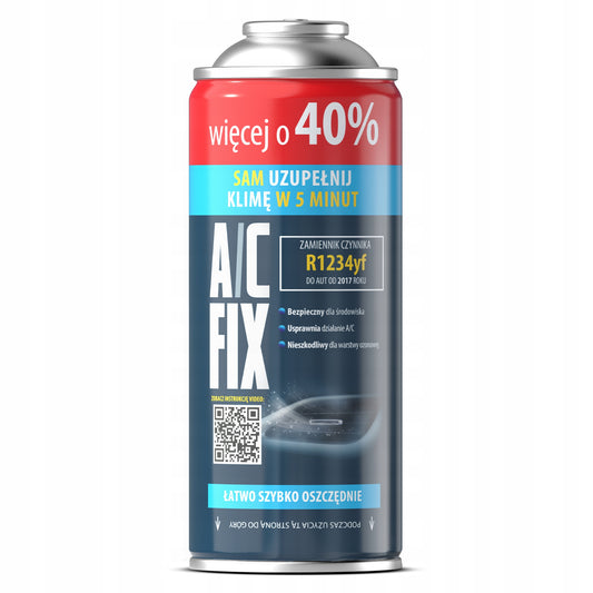 The – 52-329# R1234HF Air Conditioning Refrigerant, 235 g, AC Fix - Carlat