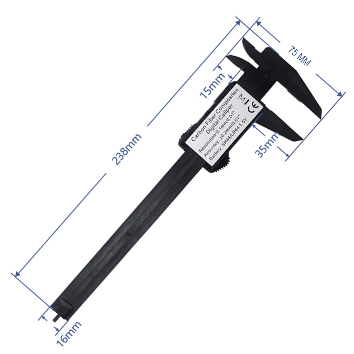 RTO The remaining – 150 Digital LCD Measuring Caliper - O043 – image 4