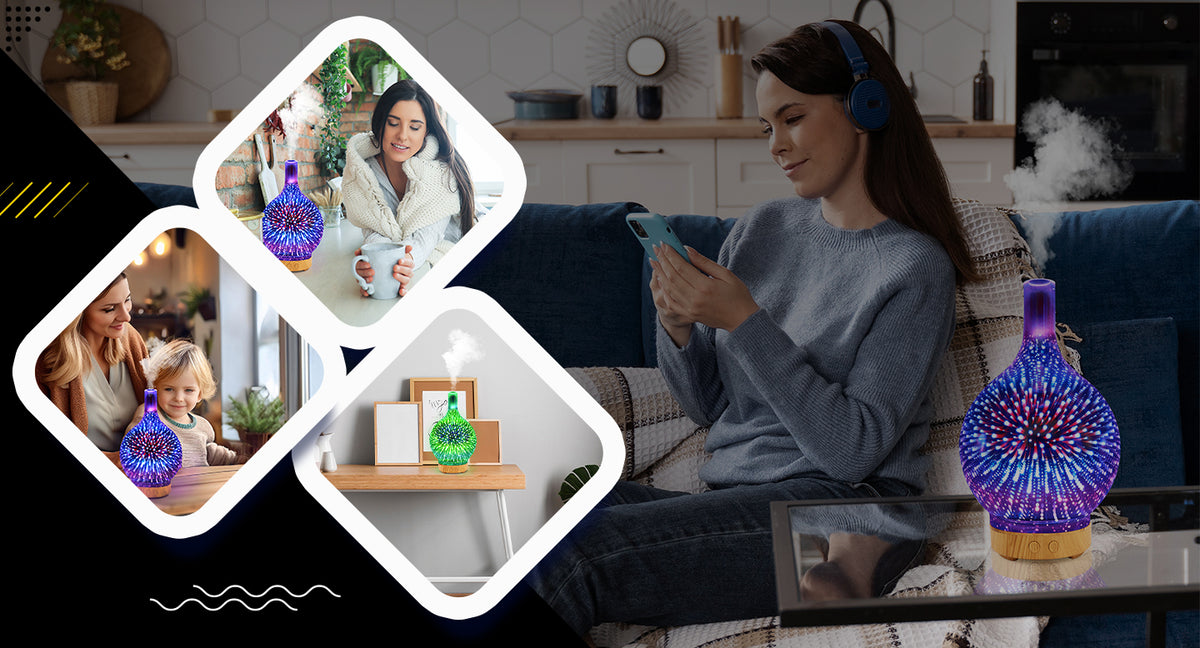 The remaining – Humidifier, fragrance diffuser, aromatherapy, ionizer, night light - Carlat