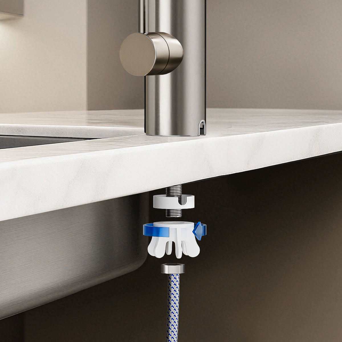 The remaining – Instant-heating water heater - metal kitchen faucet - Carlat