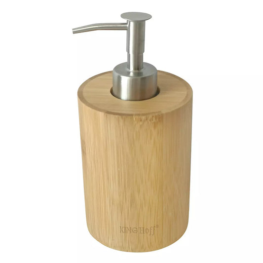 The remaining – Kinghoff Bamboo Soap Dispenser - Carlat