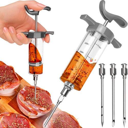The remaining – Meat Injector + 3 Ruhhy 23055 Needles - Carlat
