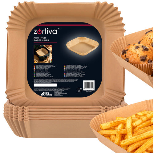 The remaining – Paper liners for deep fryers, 100-pack, Zortiva - Carlat