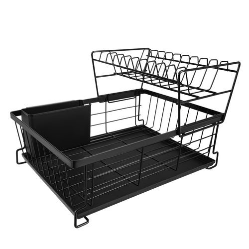The remaining – Zortiva Two-Tier Dish Rack - Carlat