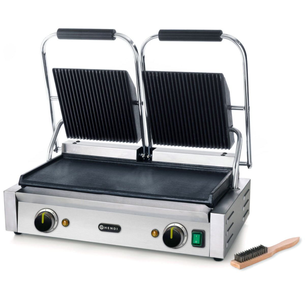 Toasters & Grills – Contact contact grill, grooved top, smooth - Carlat