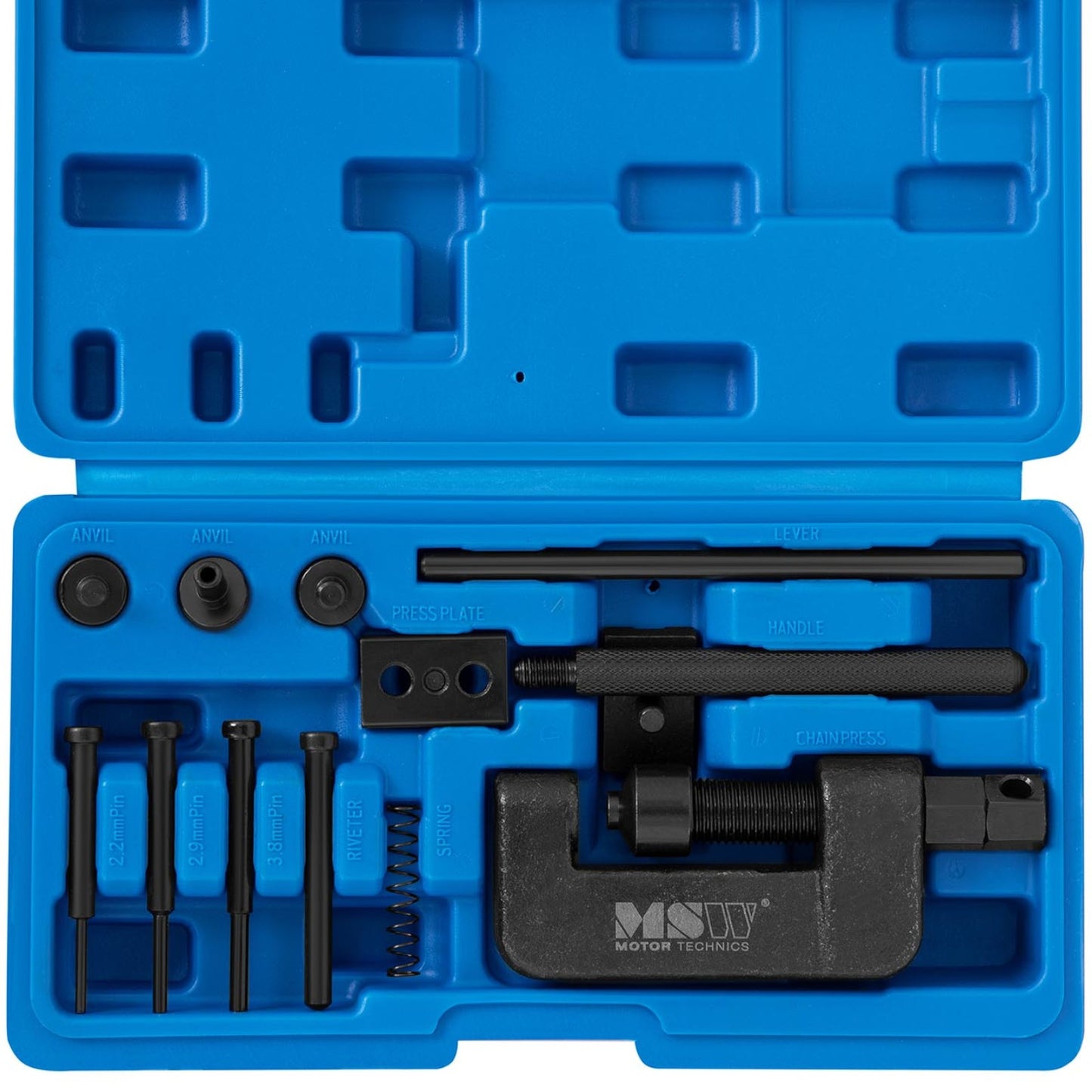 Tools – Crimping machine, press riveter for motorcycle chain - Carlat
