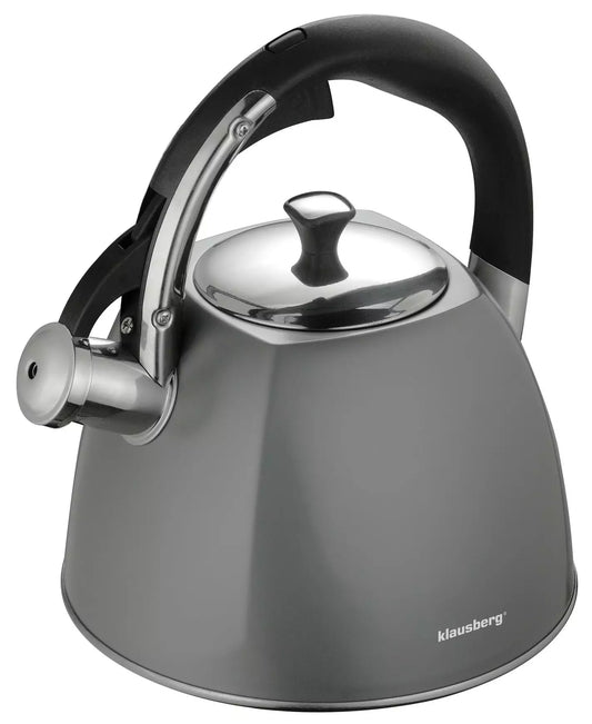 Traditional Teakettles – Traditional 2.2-liter Kettle, Gray Klausberg - Carlat