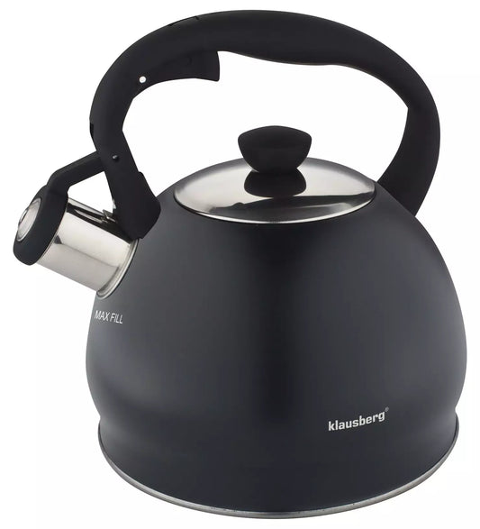 Traditional Teakettles – Traditional 2-liter Kettle, Black Klausberg - Carlat