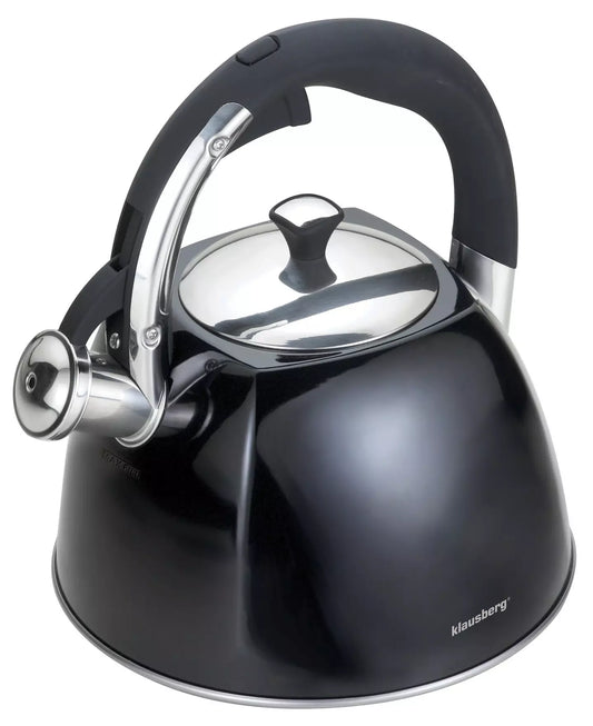 Traditional Teakettles – Traditional Kettle, 2.2 L, Black, Klausberg - Carlat
