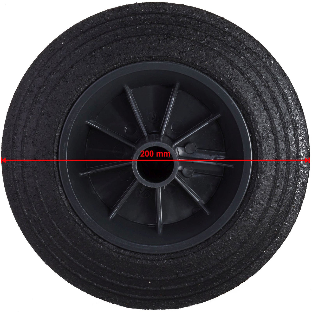 Trash Cans – Wheel for rubber waste container bucket diameter. - Carlat