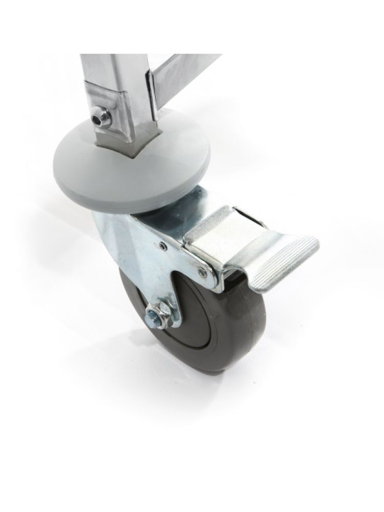 Truck for container transport 7 x GN 1/1 with worktop - Hendi 810668 - Carlat