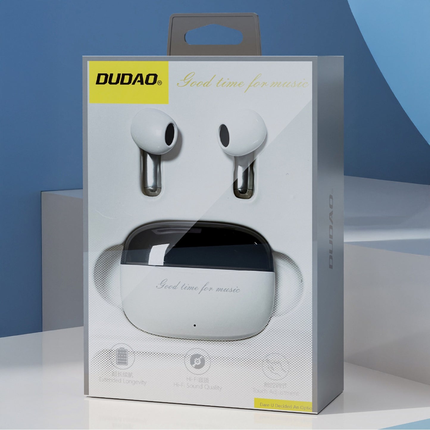 U8 TWS wireless in-ear headphones - white - Carlat
