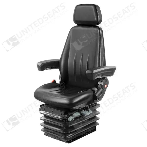 UnitedSeats 12 construction air suspension seat PVC - UnitedSeats Vehicle Seat