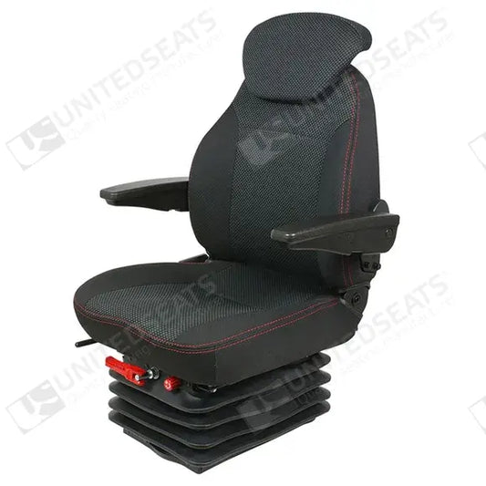 UnitedSeats MGV84/C1 tractor suspension seat fabric - UnitedSeats Mechanical suspended seat