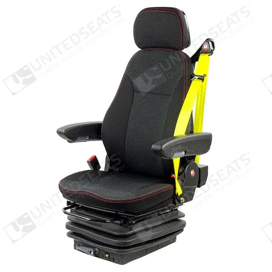 UnitedSeats CS85/C7 construction suspension seat fabric - UnitedSeats Mechanical suspended seat