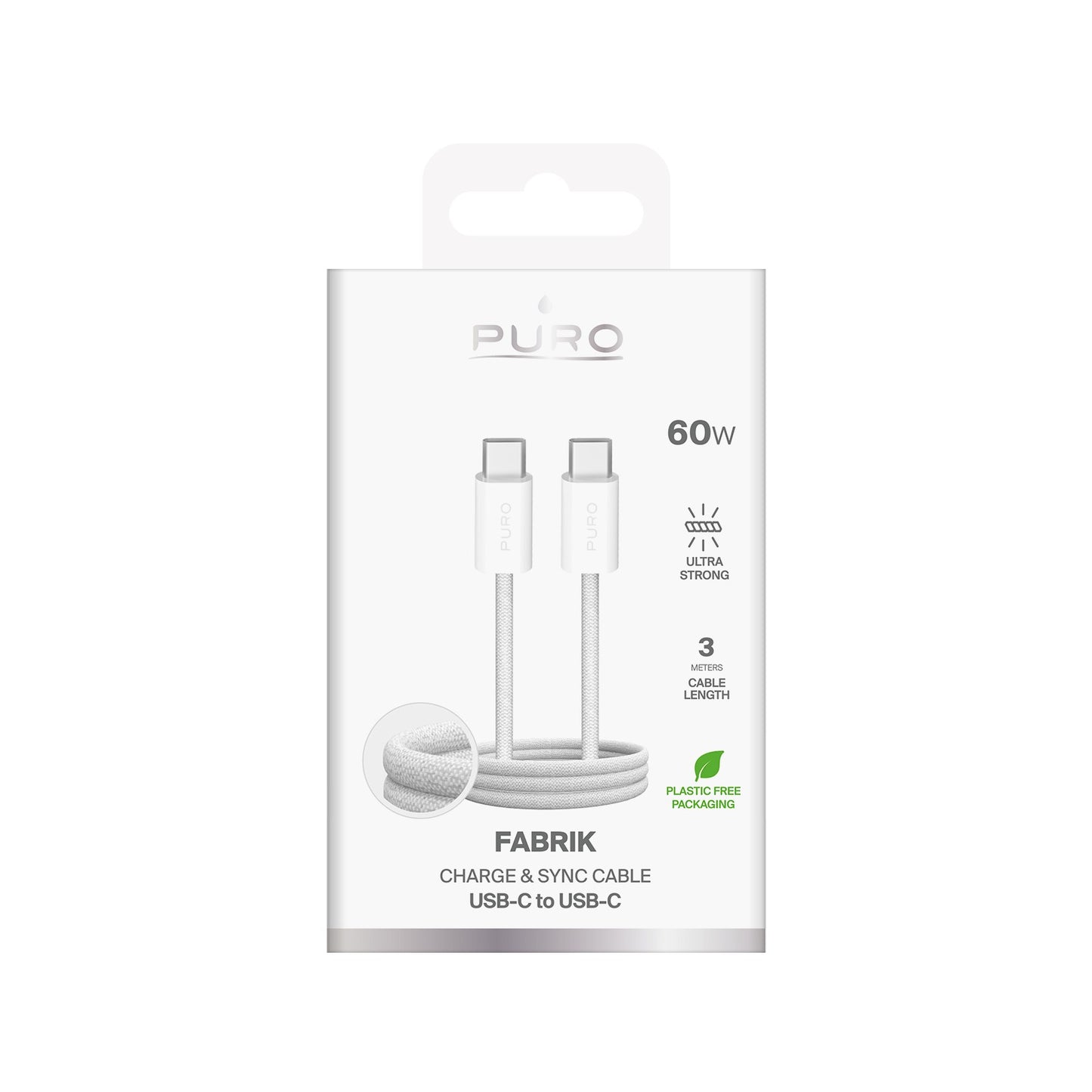USB Cables – Braided USB-C cable Fabrik 4 240W 1m - Carlat