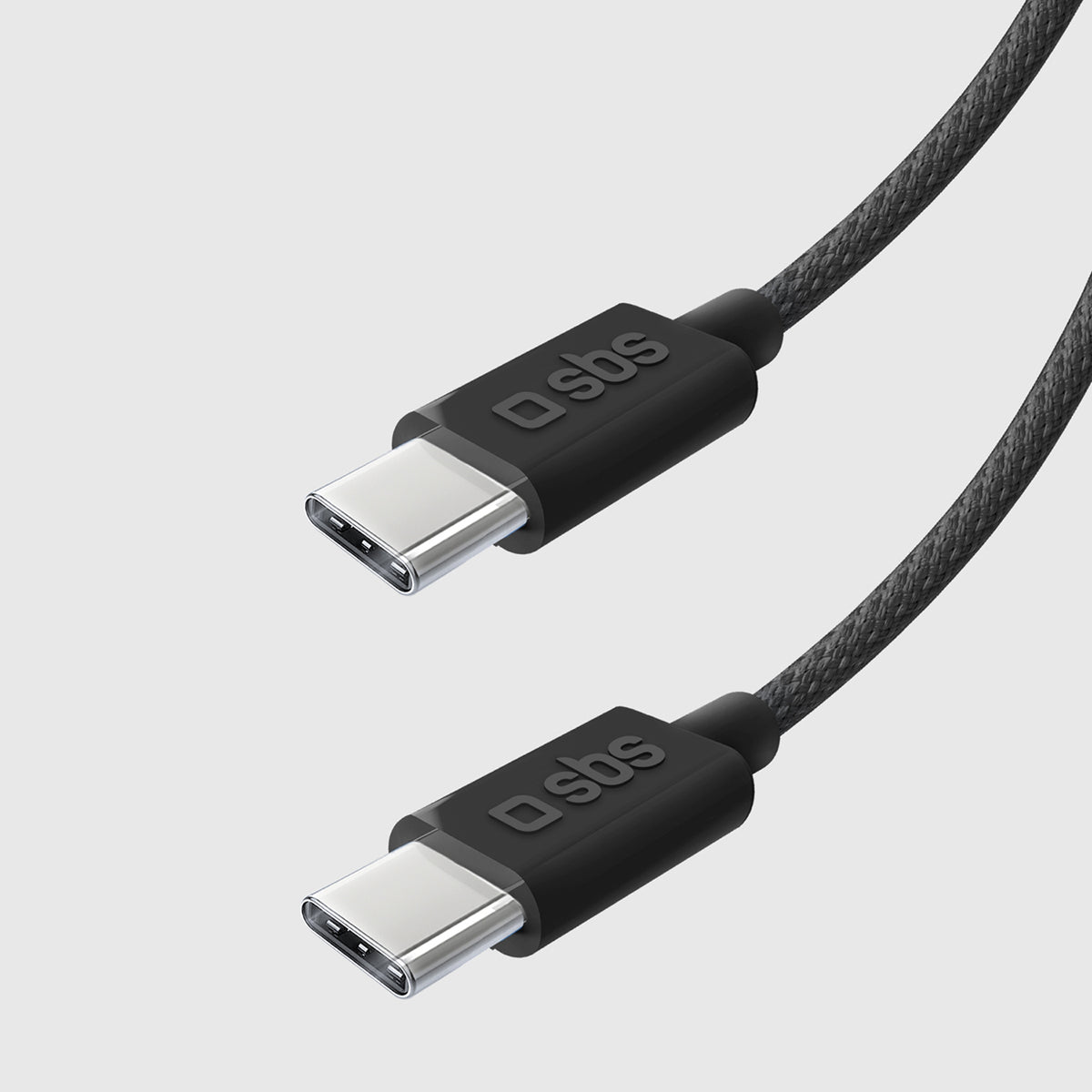 USB Cables – Braided cable USB-C 60W 1.5m - black - Carlat