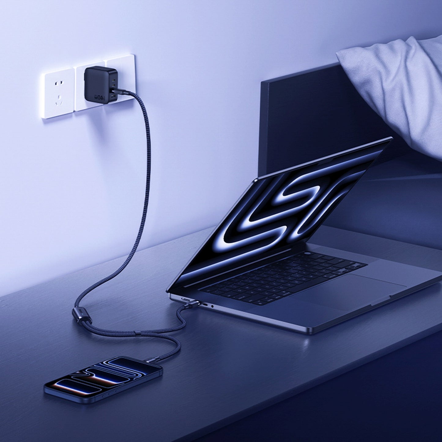 USB Cables – Cable 2in1 USB-C - 2x USB-C 140W - Carlat
