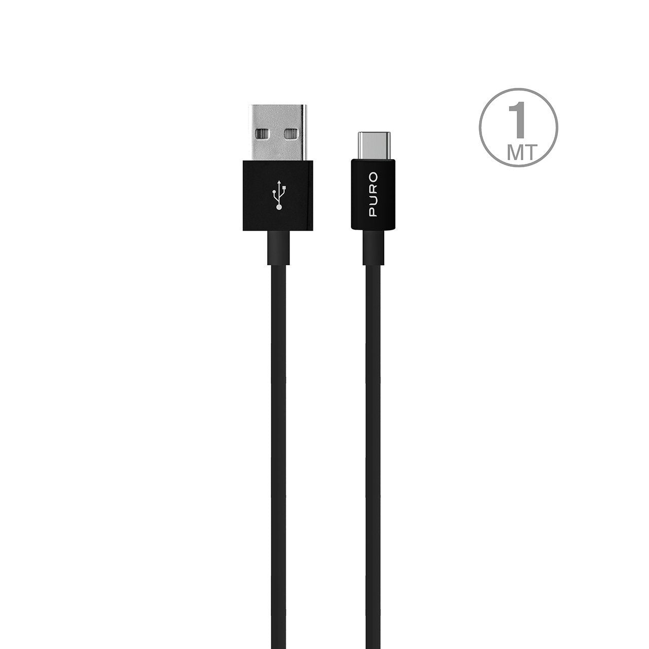 USB Cables – Cable USB-A - USB-C 1m - black - Carlat