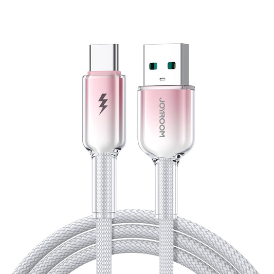 USB Cables – Crystal-Clear Series 3A USB-A - USB-C cable - Carlat