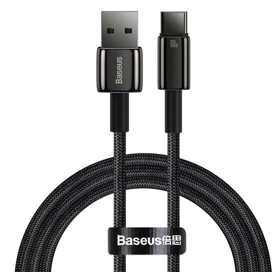 USB Cables – Tungsten Gold cable USB-USB-C 480Mb-s 100W 1m - Carlat