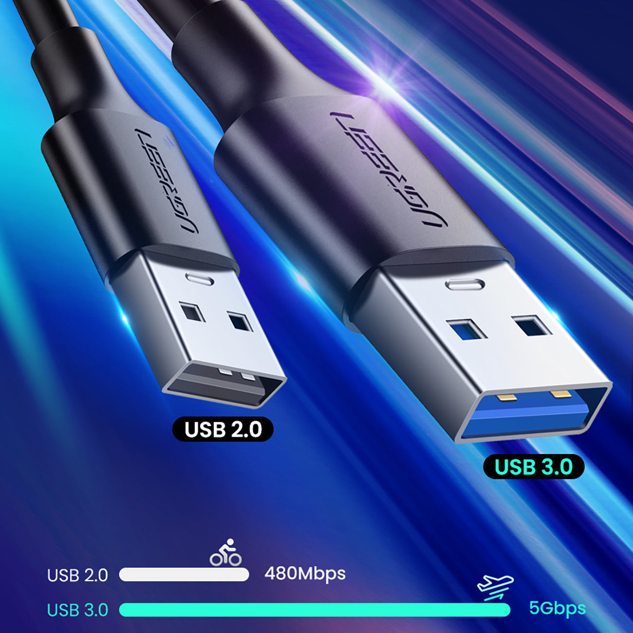 USB Cables – USB-A 3.0 - USB-C 3A cable 1.5m - Carlat