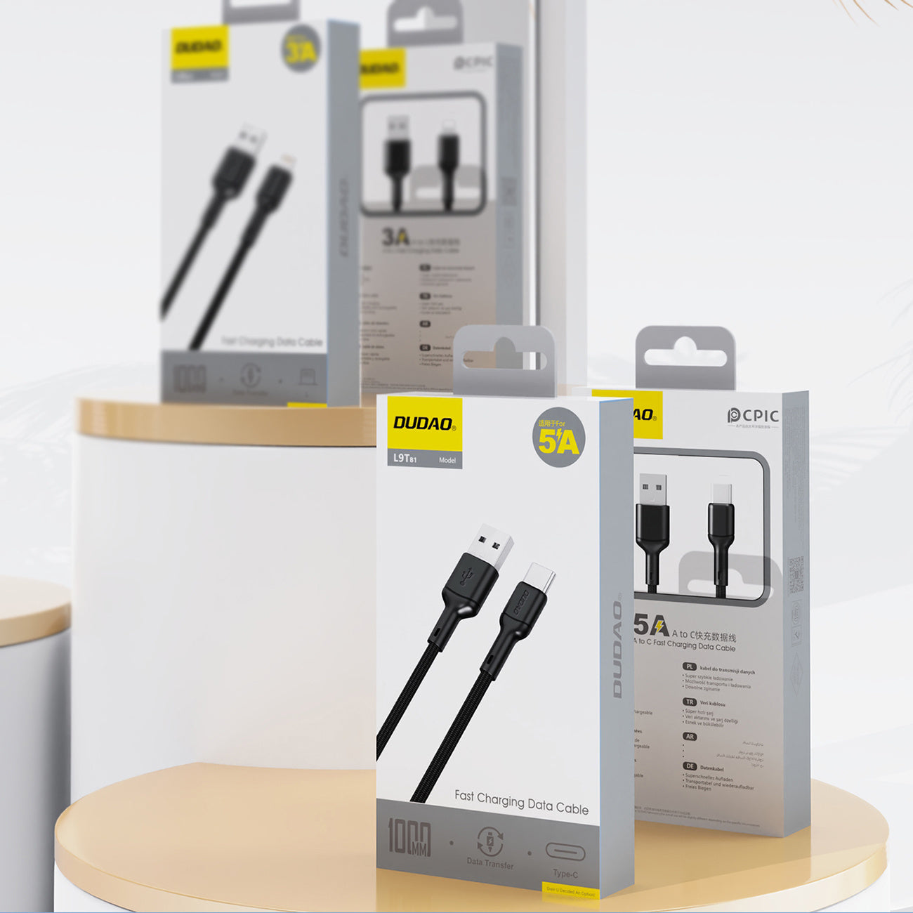 USB Cables – USB-A - USB-C cable 5A 1m - Carlat