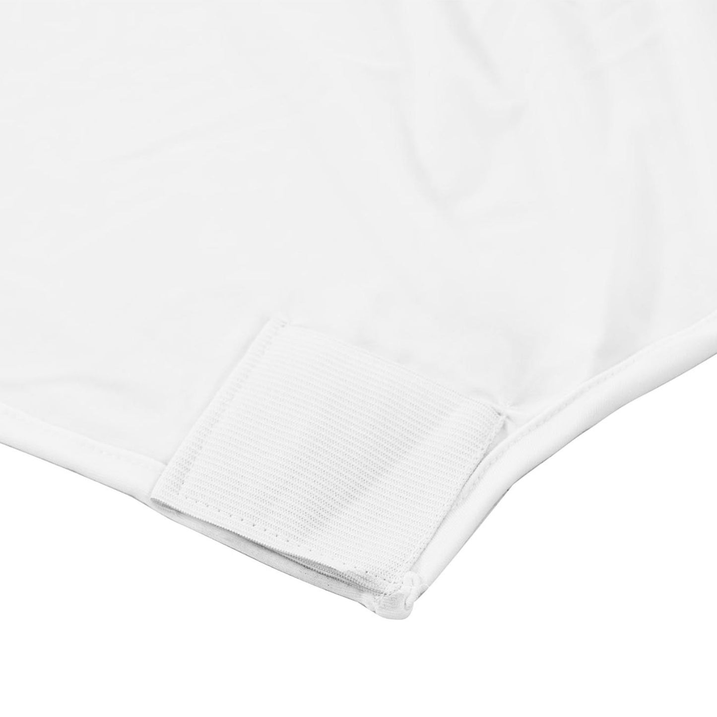 Universal elastic cover for white chair - Carlat