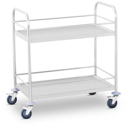 Utility Carts – Wózek kelnerski ze stali nierdzewnej z relingami - Carlat
