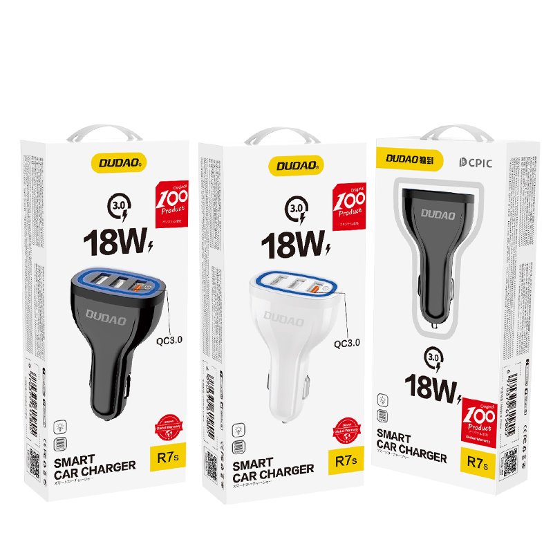 Vehicle Jump Starters – Car charger 3x USB Quick Charge - Carlat