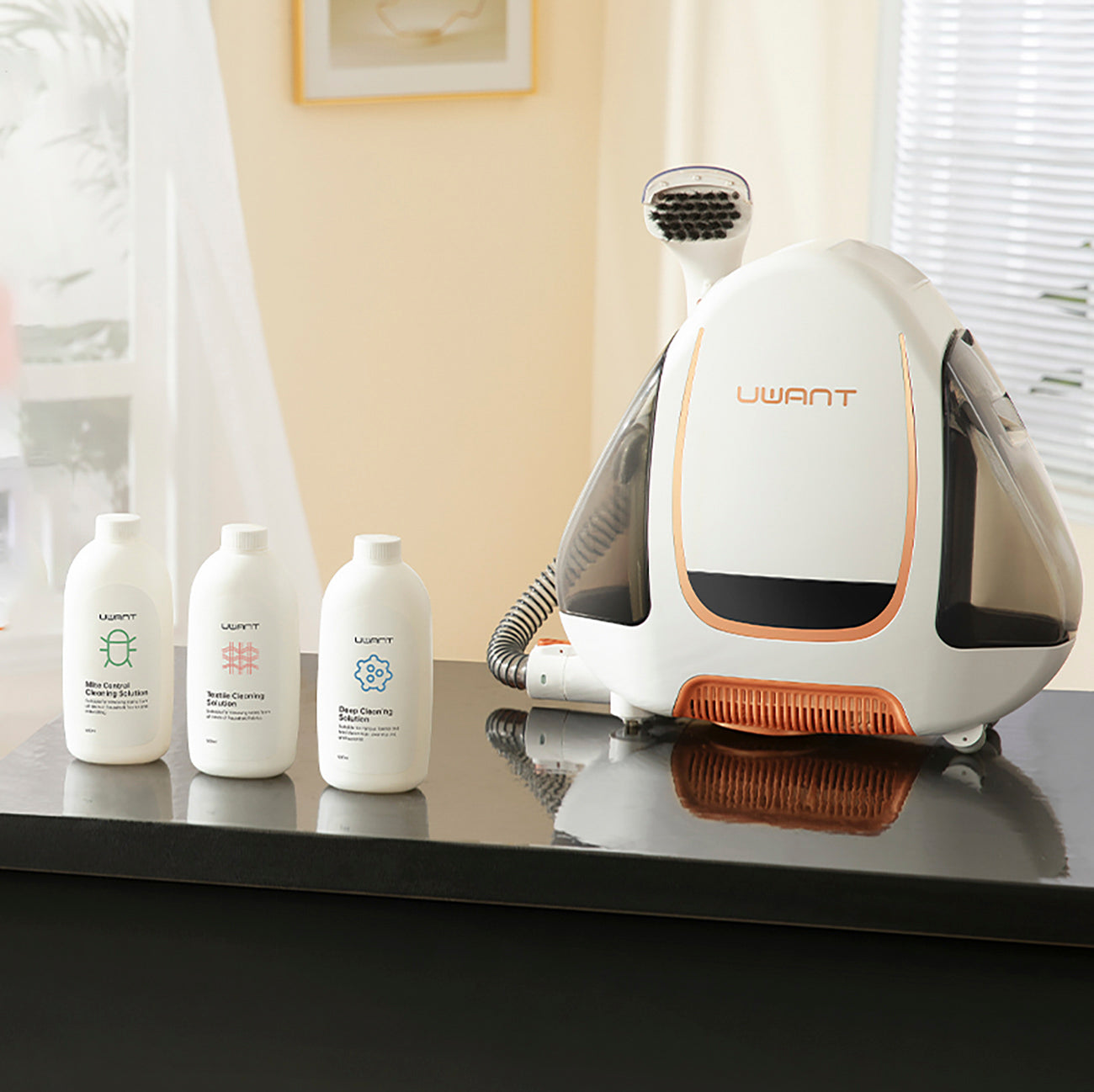 Washing vacuum cleaner 12000Pa 450W self-cleaning B100-S - white - Carlat