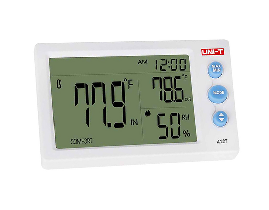 Weather – Uni-T A12T Weather Station (Temperature Meter + Outdoor Sensor) - Carlat