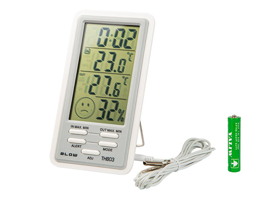 Weather stations, thermometers, and – 50-315# Blow TH803 Thermohygrometer Weather Station - Carlat