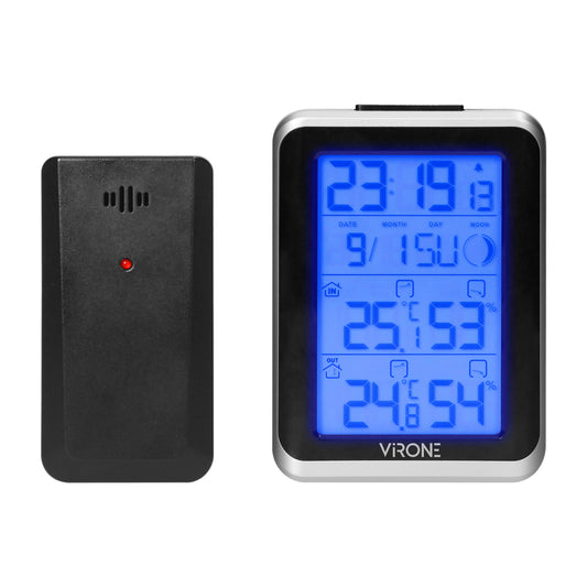 Weather stations, thermometers, and hygrometers – Multifunctional Wireless Weather Station - Carlat