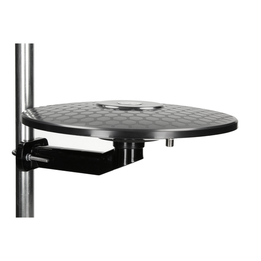 Wiedyska Black Outdoor Omnidirectional Antenna for DVB-T Terrestrial TV Reception - Carlat
