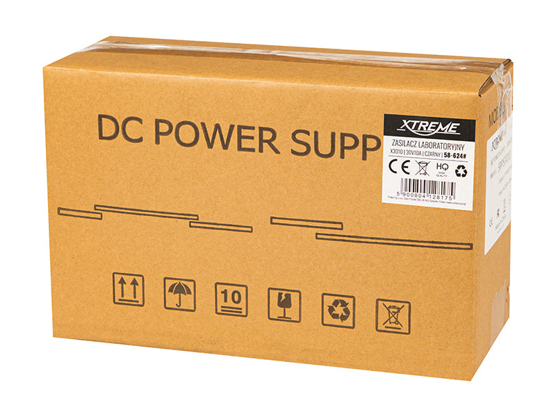 Blow Switching – 58-624# x3010 Laboratory Power Supply, 30 V/10 A, Black – image 3