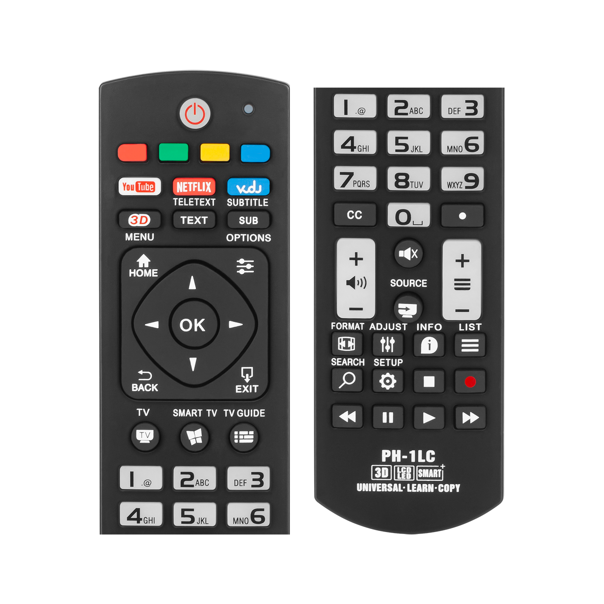 LP Remote controls for – Universal Remote Control for Philips LED/LCD TVs – image 2