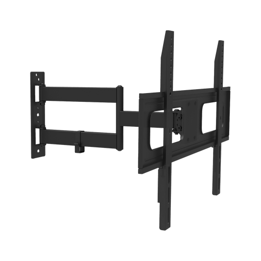 Cabletech Black Wall Mount UPA36-463, 37–70 inches, Vertical and Horizontal Adjustment