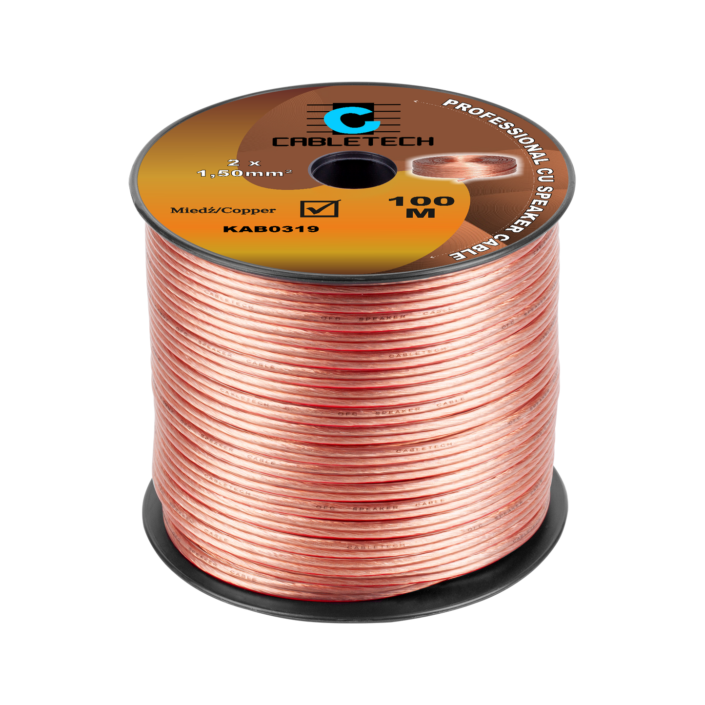 Cabletech Speaker Cables – 1.5 mm speaker cable
