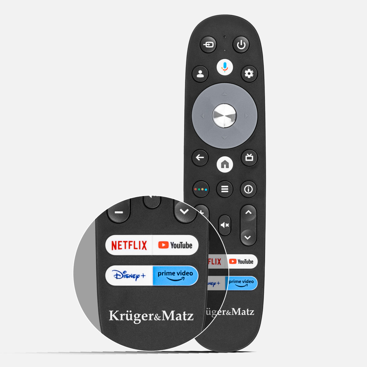 Kruger&Matz Remote controls for TV, tuners – Kruger&Matz Google TV Remote Control – image 3