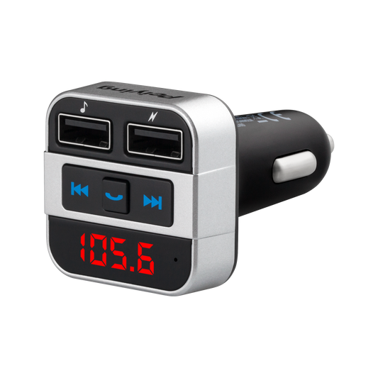 Peiying Transmitters – Car transmitter with Bluetooth functionality (2x USB)