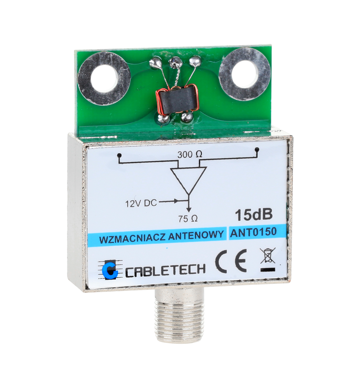 Cabletech Filters, amplifiers, separators, crossovers – Cabletech 15 dB Shielded Antenna Amplifier