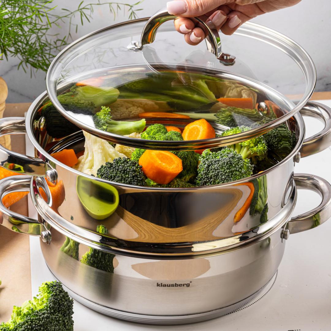 Klausberg Steaming Pots – Steamer, 24 cm, 3.5 L, Klausberg, KB-9072 – image 48
