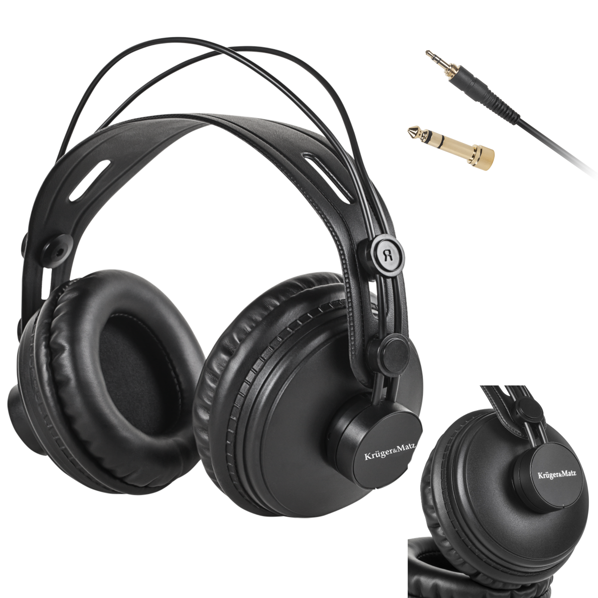 Kruger&Matz Kruger&Matz Studio Over-Ear Headphones, Model Monitor – image 9