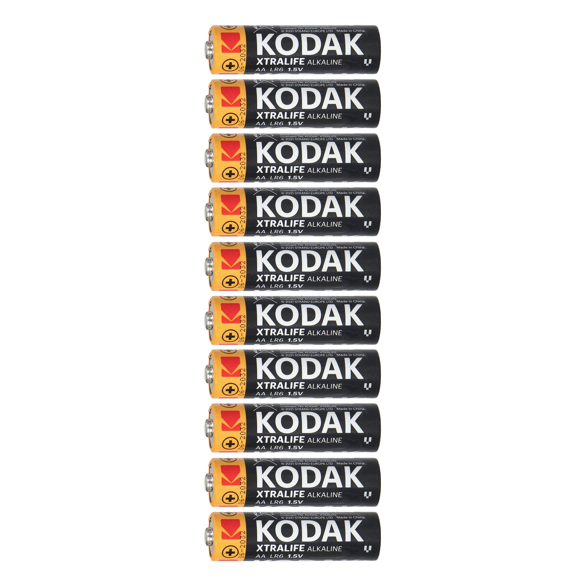 Orno Alkaline, coin-cell, and – Kodak XTRALIFE Alkaline AA LR6 Batteries, 5+5-pack – image 2