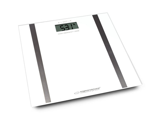 Esperanza Bathroom Scales – EBS018W Esperanza Digital Analytical Bathroom Scale, Samba White