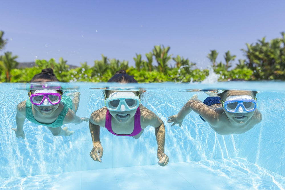 BESTWAY Swim caps, masks, fins, and – Bestway 22011 Pink Swimming Goggles – image 4