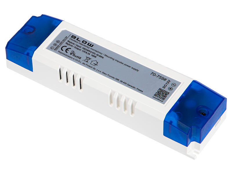 Blow Switching, industrial – 70-759# 12V/8.3A 100W Plastic Surface-Mount Switching Power Supply