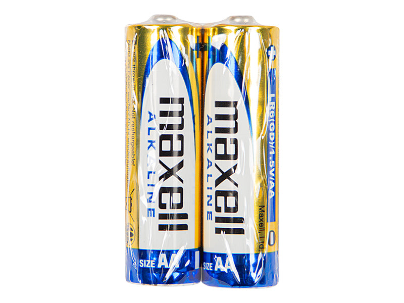 Blow Alkaline, coin-cell – 82-635# Maxell AA 1.5 LR6 Alkaline Batteries, 2-Pack