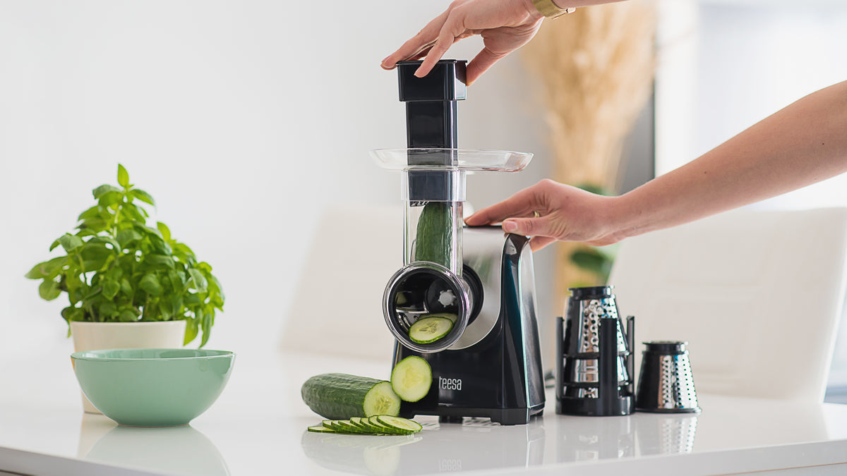 Teesa Graters, choppers, juicers, and shredders – Electric Vegetable Chopper – image 5